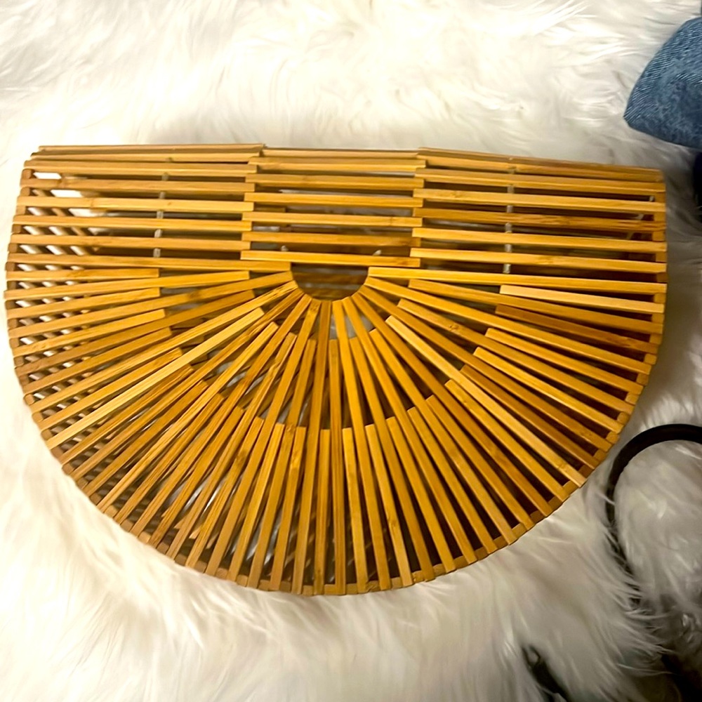 Cult Gaia Ark Bamboo Bag
